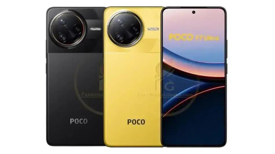 Poco F7 Ultra e Pro: Design e Cores Revelados