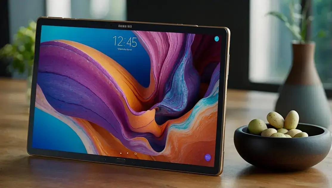 Galaxy Tab S10 FE+: Tela de 13.1” e Novidades Imperdíveis