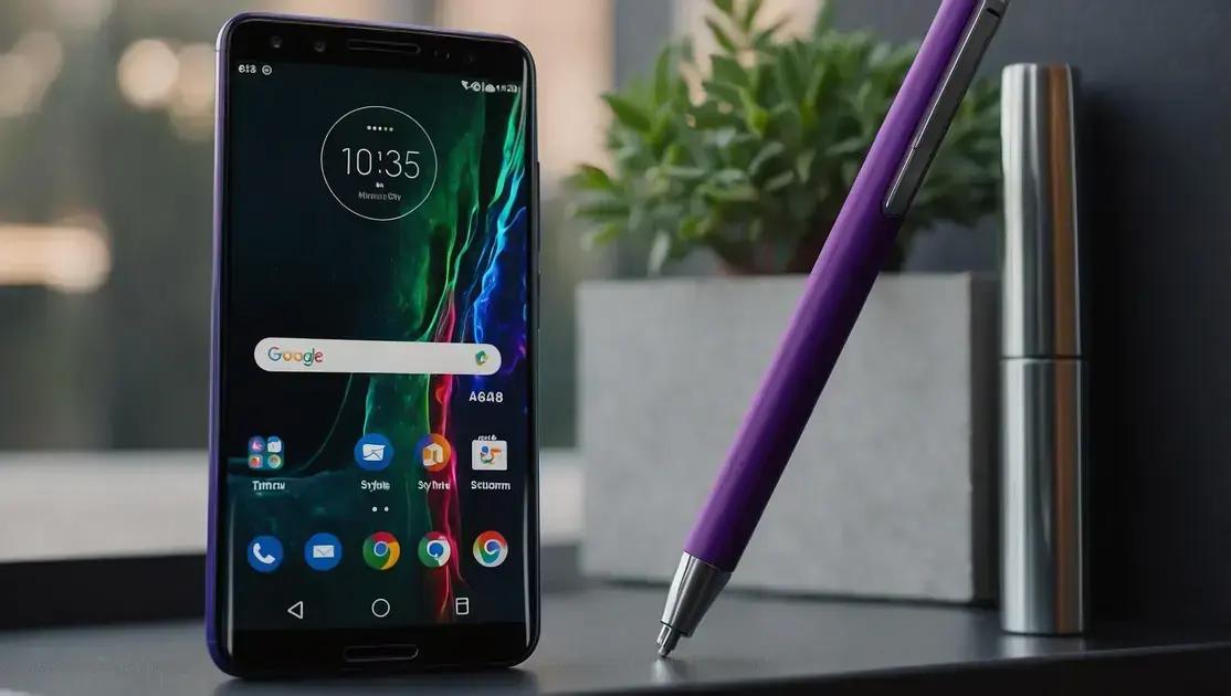 Motorola Edge 60 Stylus: O Novo Smartphone com Caneta