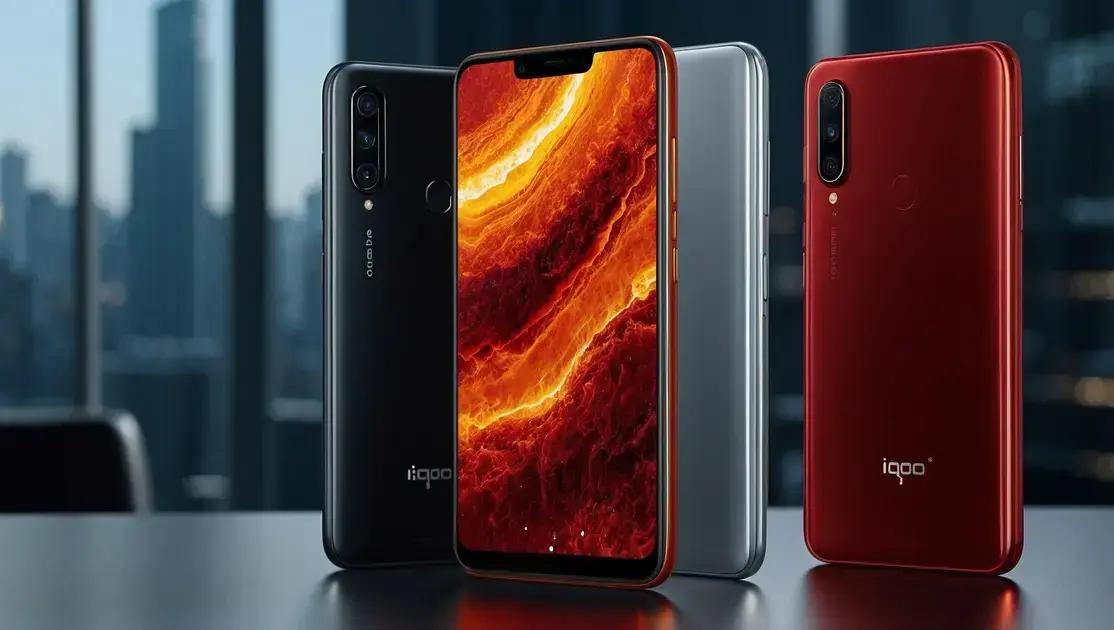iQOO Neo 10: Conheça as Cores Inferno Red e Titanium Chrome