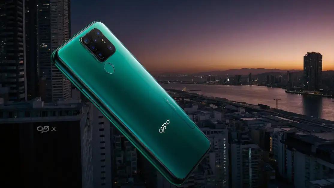 Oppo A5x 5G: Dimensity 6300 e Bateria de 6.000 mAh
