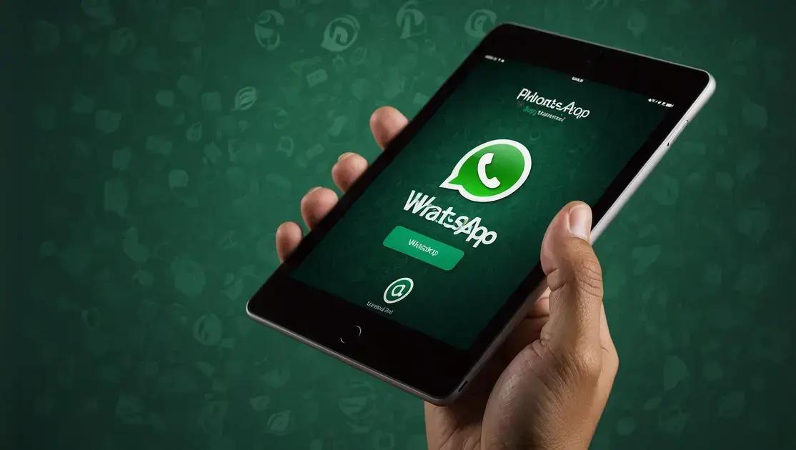 WhatsApp Lança App Oficial para iPad: Tudo que Você Precisa Saber