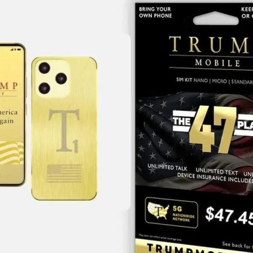 Trump Mobile T1: Smartphone com Tela de 6.8 Polegadas e Bateria de 5,000mAh